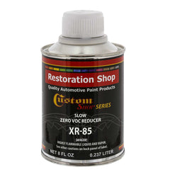 Restoration Shop / Custom Shop - XR85 Slow Zero V.O.C. Urethane Reducer (Half Pint/8 Ounce)